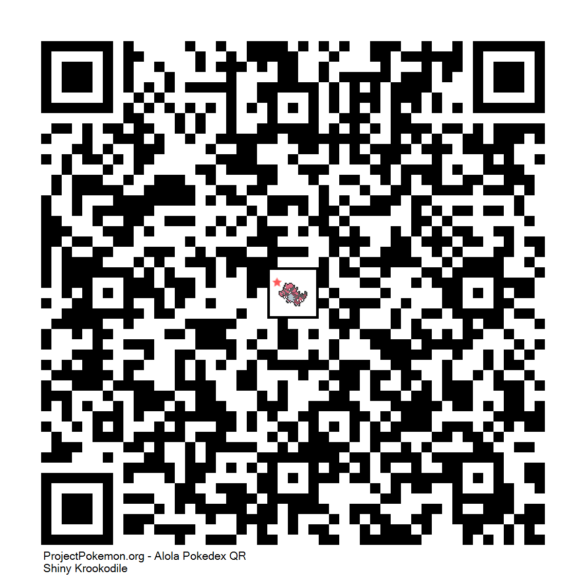 Cdigo QR de Krookodile variocolor